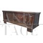 Antique richly carved 18th century chest