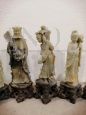 10 Chinese statuettes from the 19th century