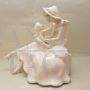 Essevi ceramic maternity sculpture signed Sandro Vacchetti 