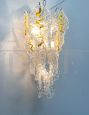 La Murrina chandelier in Murano glass plates