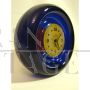 Vintage Polish glass clock Mera Poltik, 1960s-1970s