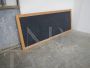 Vastarredo vintage wall school blackboard in slate, Italy 1970s