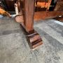 Large antique Tuscan refectory table in solid oak