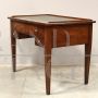 Antique desk from the Directoire era in walnut, 19th century Italy