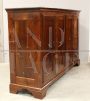 Antique walnut sideboard with 4 doors, Italy 18th century