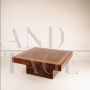 Square coffee table designed by Studio Smania Interni, Mitzar series