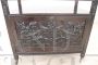 Art Nouveau bar cabinet in finely carved beech wood