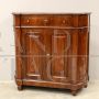 Antique Italian sideboard from the 19th century in cherry wood