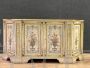 Louis XVI Baroque style sideboard with floral decorations