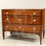 Italian Directoire period dresser in walnut from the 18th century