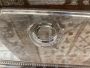 Old Sheffield Walker & Hall silver serving tray with cloche cover