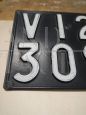 Vintage Vicenza VI27 car license plate