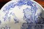 Large antique Japanese porcelain plate from the Meiji period