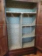 Antique late 18th century wardrobe in alder, Piedmontese