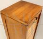 Filing cabinet with single shutter in oak wood