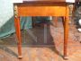 Liberty desk with leather top, bronzes and ivory and rosewood inlays