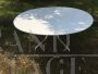 Shine oval table by Vico Magistretti for De Padova