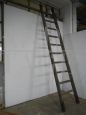 Vintage fir wood ladder