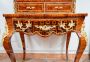 Antique Bonheur du Jour Napoleon III desk in fine exotic woods