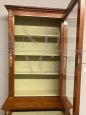 Antique display bookcase from the Empire era with bronzes, early XX century