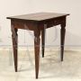 Louis XVI console desk in walnut, Italy 19th century