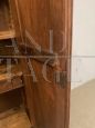 Antique Louis Philippe small wardrobe from 1850 in solid blond walnut