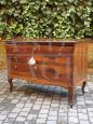 Antique Louis XV small chest of drawers with two drawers