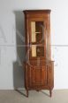 Antique cantonal corner cupboard from the late 19th century - Louis XVI    