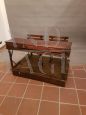 Early 1900s school desk in wood