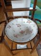 Vintage wash stand from the early 1900s with ceramic basin and jug