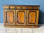 Antique Italian sideboard from the 19th century with ebonized details