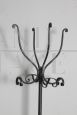 Vintage wrought iron coat stand, 1960s