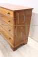 Small antique dresser in poplar wood from the late 19th century