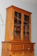 Antique display cupboard cabinet in poor art, Italy 19th century