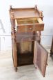 Pair of antique Louis Philippe bedside tables cabinets from the 19th century