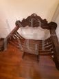 Original carved Savonarola chair