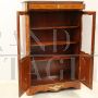 Antique inlaid display cabinet from the 19th century - Napoleon III period