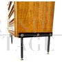 Large La Permanente Cantù sideboard in walnut and formica