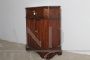 Antique Italian small sideboard from the 17th century in solid walnut