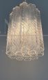 Chandelier with Murano glass tubes attributed to Venini