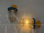 Pair of vintage Palazzoli wall lights for indoor or outdoor use