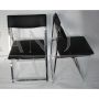 Two folding Lubke style chairs, 1970s