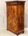 Antique Louis Philippe capuchin secretaire in walnut, 19th century