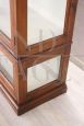 Antique 19th century display cabinet in walnut