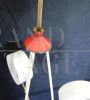 1970s space age chandelier with directional lampshades