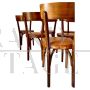 Set of six bistro chairs from the 1950s