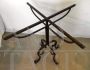 Vintage wrought iron bistrot table structure, 1960s