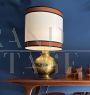 1970s brass table lamp by Luci Illuminazione