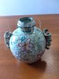 Deruta ceramic amphora vase signed G. Lamincia                            