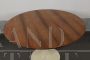 Round table with rosewood top, produced by Grosfillex France, 1971